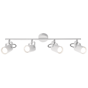 WHITE SPOTLIGHT 4X50W GU10 LED BAR 605MM