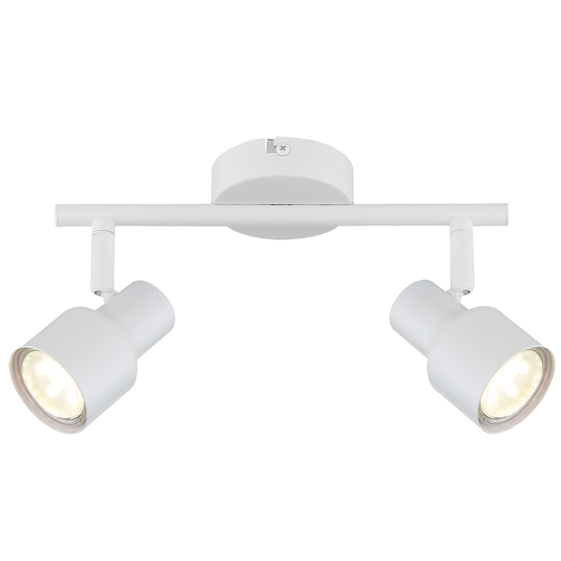 WHITE SPOTLIGHT 2X50W GU10 LED BAR 250MM