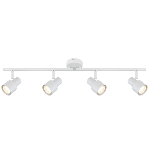 WHITE SPOTLIGHT 4X50W GU10 LED BAR 700MM