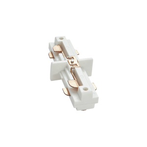 I SHAPE CONNECTOR FOR TRACK WHITE