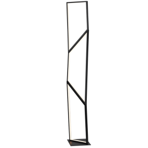 24W LED ALU & PC FLOOR LAMP 3000K FOOT SWITCH