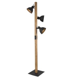 3 HEAD METAL & WOOD STANDING FOOT SWITCH 3X40W ES