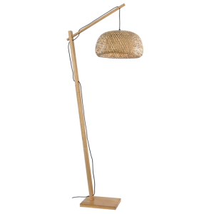 WOOD & BAMBOO SHADE FOOT SWITCH 1X60W ES LED