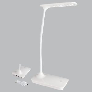 3W LED ABS&METAL FLEXI ARM USB PORT 4000K