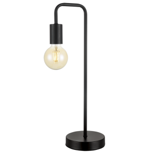 SAND BLACK METAL TABLE LAMP 1X60W ES