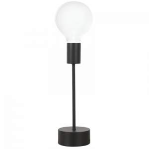 SAND BLACK METAL TABLE LAMP 1X40W ES