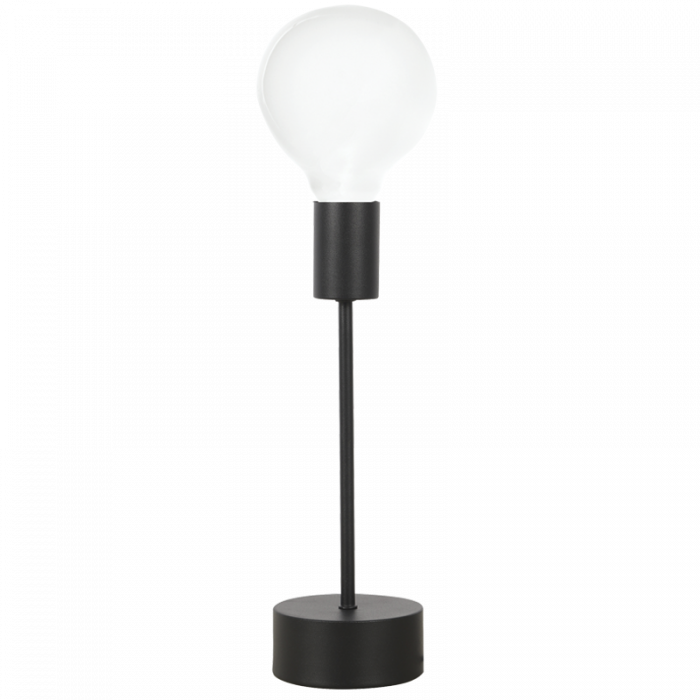 SAND BLACK METAL TABLE LAMP 1X40W ES