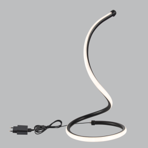 2W LED TABLE LAMP METAL & RUBBER 3000K IP20