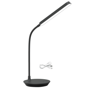 RECHARGEABLE &FLEXI ARM C/USB 4W LED TABLE LAMP