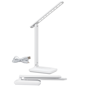 RECHARGEABLE FOLDING DESK LAMP 3W LED CCT ABS