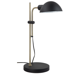 METAL TABLELAMP ADJ ARM 1X40W ES 510-620MM