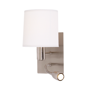 1W LED + 40W SES - WH SHADE