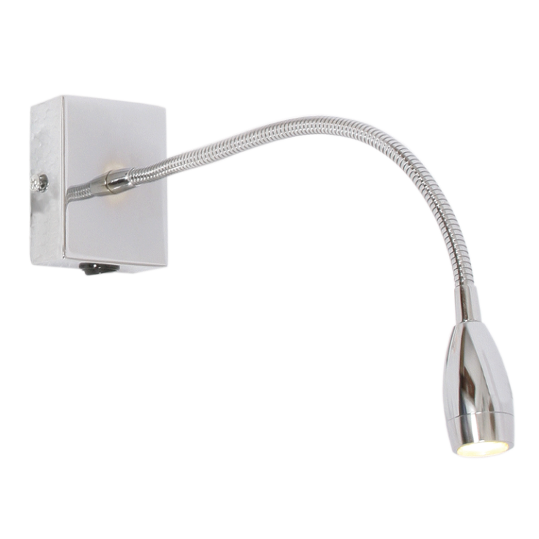WALL FITTING GOOSENECK 1X1W LED 3000K