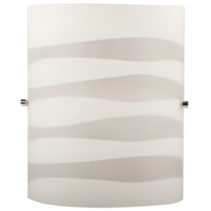 PATTERN GLASS WALL LIGHT 1X60W ES