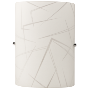 PATTERN GLASS WALL LIGHT 1X60W ES