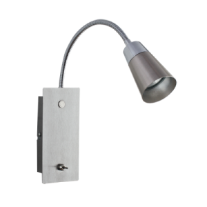 WALL LIGHT WOTH SWITCH GOOSENECK 1X50W GU10