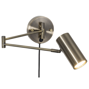 METAL LED WALL BRACKET WITH SWITCH 1X GU10 LED