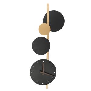 METAL & PLASTIC CLOCK WALL LIGHT 12W LED 4000K
