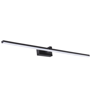BLACK ALU & PC PICTURE LIGHT IP44 24W LED 4000K