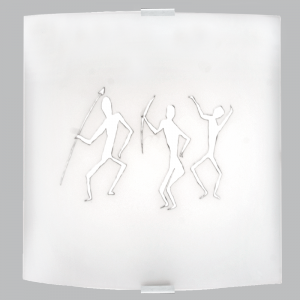 OPAQUE GLASS, 2 x 40W SES