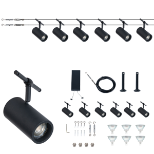 WIRE SYSTEM KIT 6X5W 12V LED 4000K