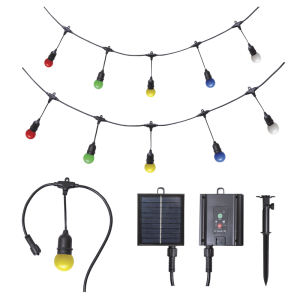 MULTICOLOUR SOLAR OUTDOOR IP65 12V