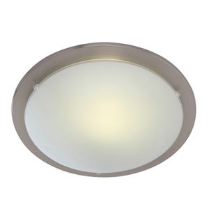 Planet Ceiling Light Satin Chrome