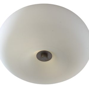 Optica Ceiling Light 280mm Satin Chrome