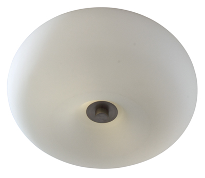 Optica Ceiling Light 280mm Satin Chrome