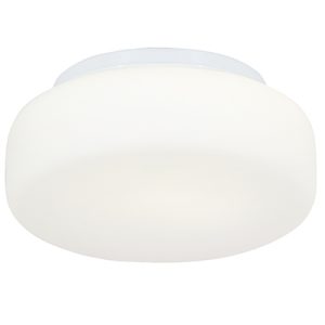 Cheese Round Ceiling Light 250mm White