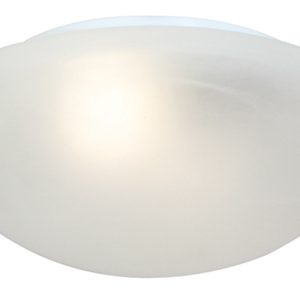 Bathroom Alabaster Ceiling Light 250mm White