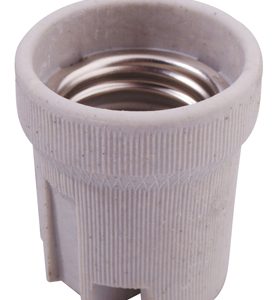 Lampholder E27 Porcelain Unskirted