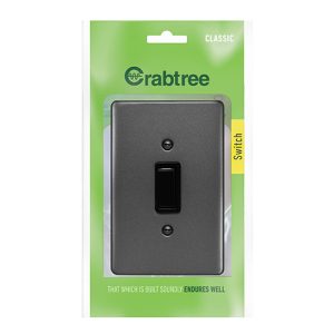 C/T Classic 1L1W Switch 50x100 Graphite