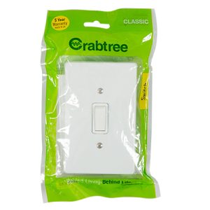 C/T Classic 1L2W Switch 50x100 White