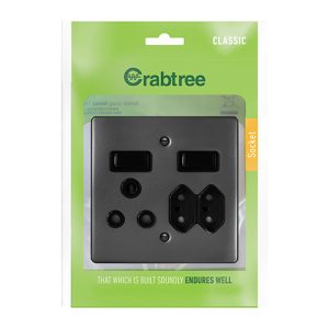 C/T Classic Combo Socket 100x100 Graphite
