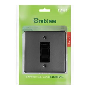 C/T Classic Isolator 60A D/P  100x100 Graphite