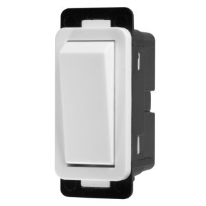 Crabtree Classic 2 Way 20A Switch White ClipIn
