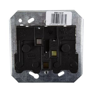 Crabtree Classic Monoblock Switched Socket 16A Double on Yoke White