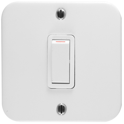 Crabtree Industrial 1 Lever 1 Way Switch 75x75mm