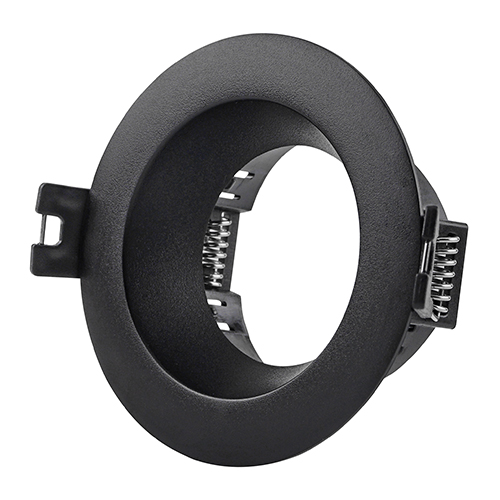 Polycarbonate Downlight 86mm Dia Black
