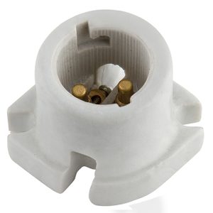 Lampholder B22 Porcelain