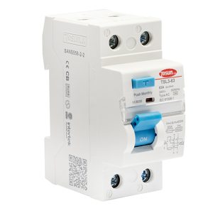 Tosun 2Pole 63Amp 6kA 30mA Earth Leakage single phase
