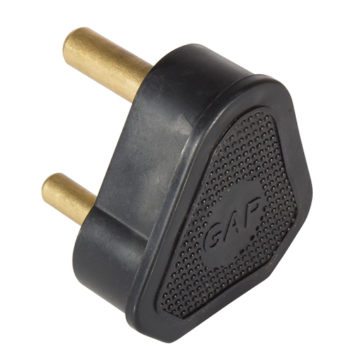 Plug Top 16A 3 Pin Rubber Solid Pin