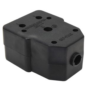 Janus Coupler Black  Double 16A (Rubber Industrial) Bag PP