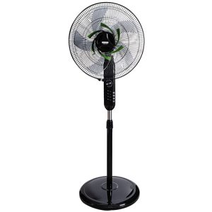 Eurolux Standing Fan Black & Green Motor Power 80w