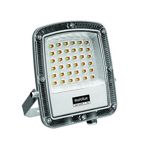 LED 30W Eurolux Premium Floodlight Grey 3CCT