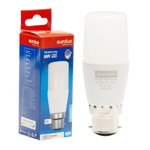 Eurolux Stick Lamp T36 6W LED B22 5000K 105lm
