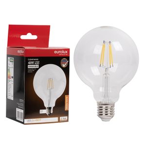 Maxi Globe G95 Filament 4W LED E27 3000K Dimmable 105lm