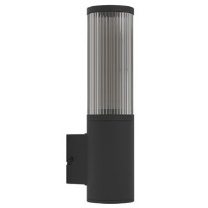 Salle Outdoor Wall Light Black E27