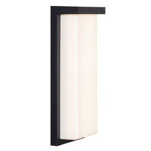 Lone Long Outdoor Wall Light Black LED 24W
